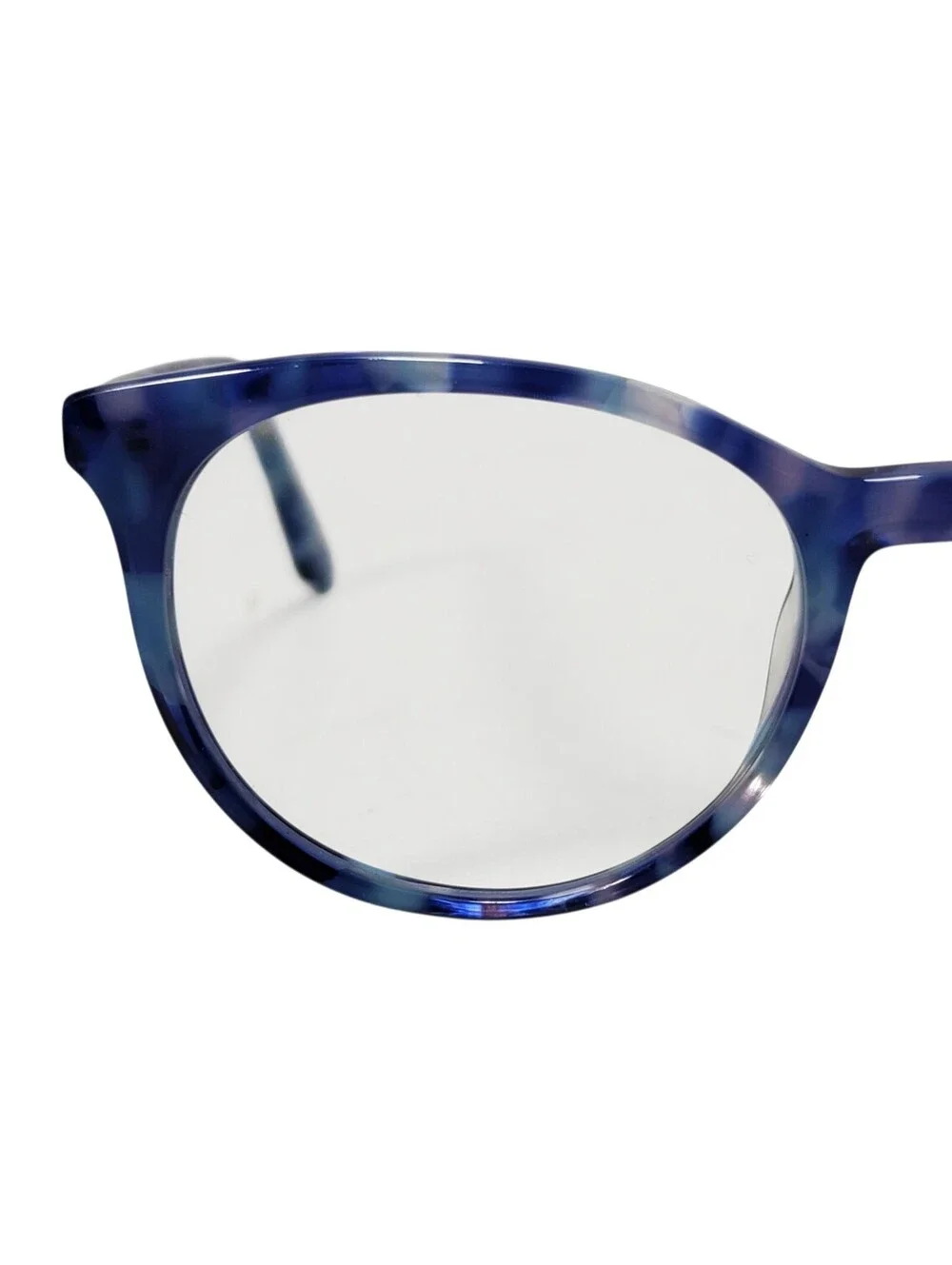 Amelia E Veronique Blue Tortoise Shell Eyeglass Frames 35-002341 / 50-20-145